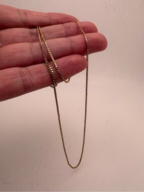 14k Gold  12” Venetian Chain
